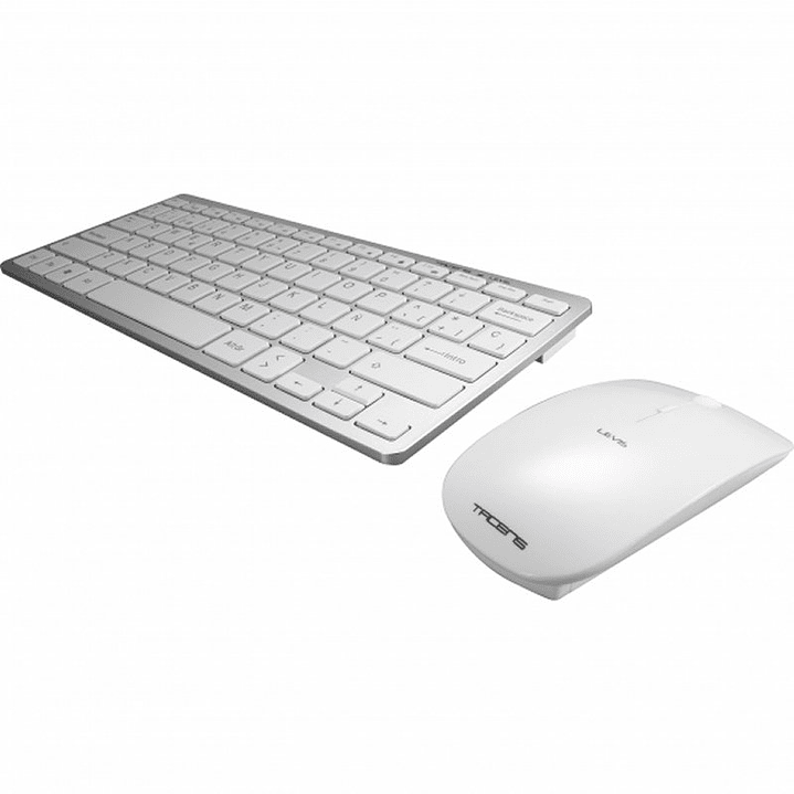 Tacens Levis Teclado+Ratón Inalámbrico Blanco Ultr 1