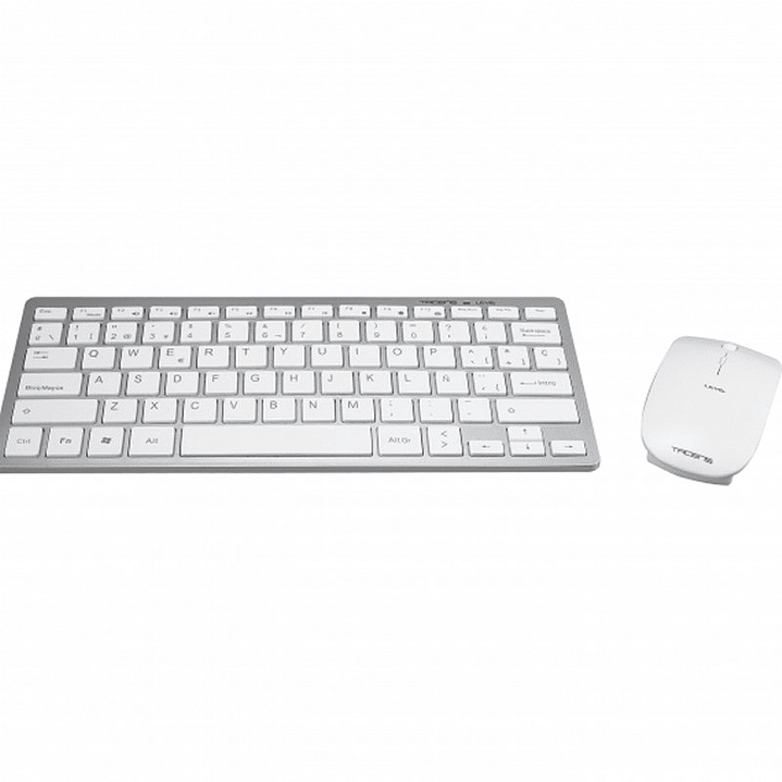 Tacens Levis Teclado+Ratón Inalámbrico Blanco Ultr 2