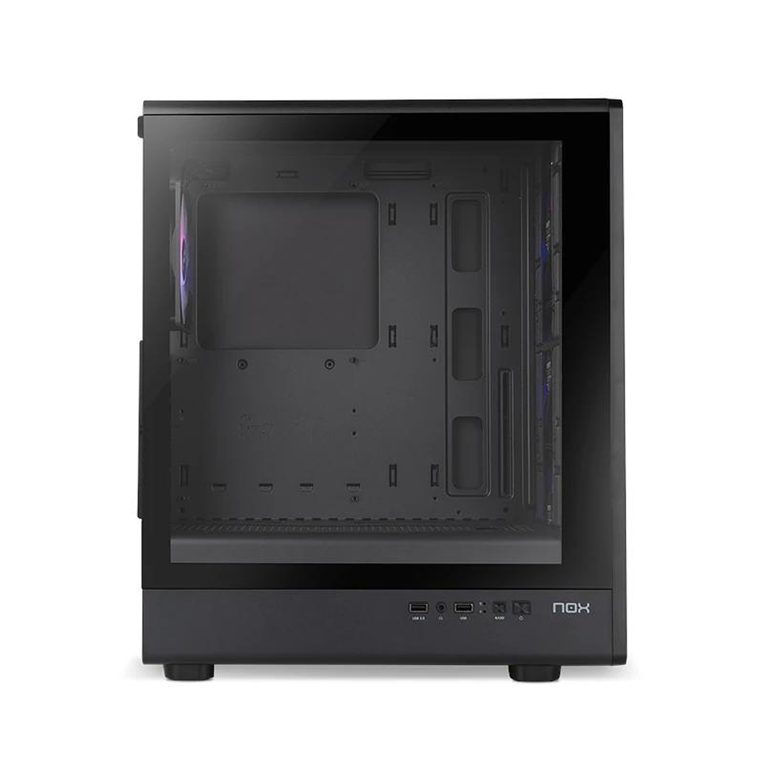 NOX Semitorre INFINITY IOTA  ARGB Negro USB 3.0 3