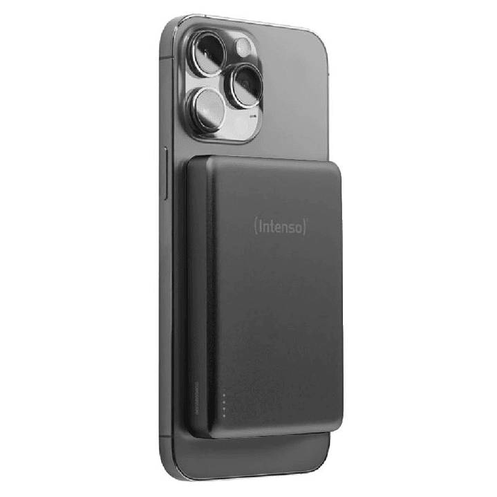 Intenso Powerbank MW10000 MagSafe Gris 1