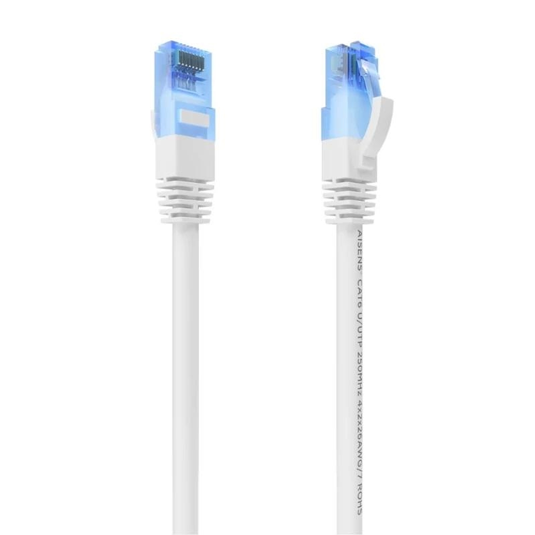 Aisens Cable RJ45 CAT.6 UTP AWG26 CCA Blanco 10m 1