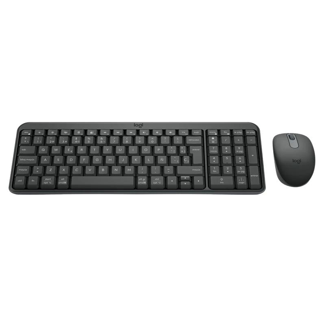 Logitech Teclado+raton MK250 bluet Negro 2