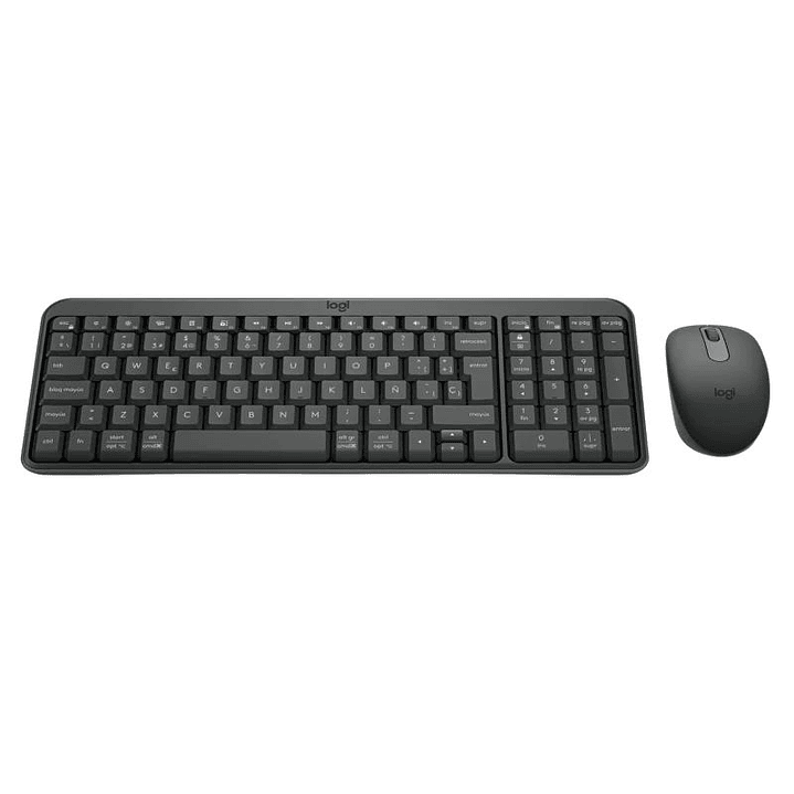 Logitech Teclado+raton MK250 bluet Negro 2