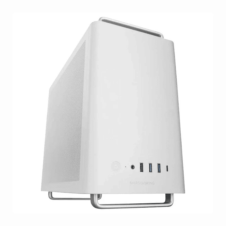 MARS GAMING Microatx MCELITE Alto Rendi. Blanco 1