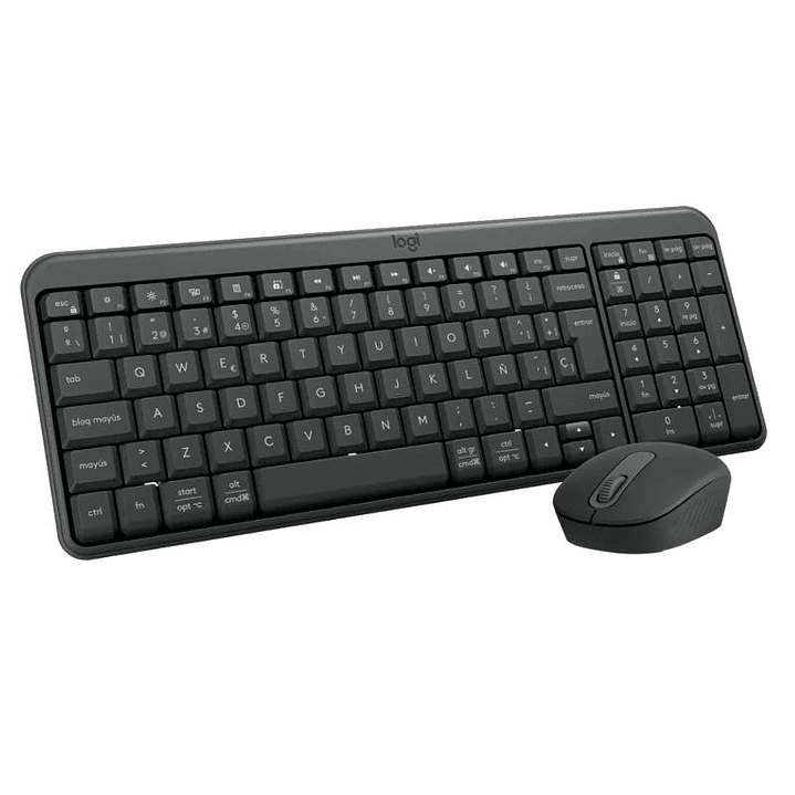 Logitech Teclado+raton MK250 bluet Negro 3