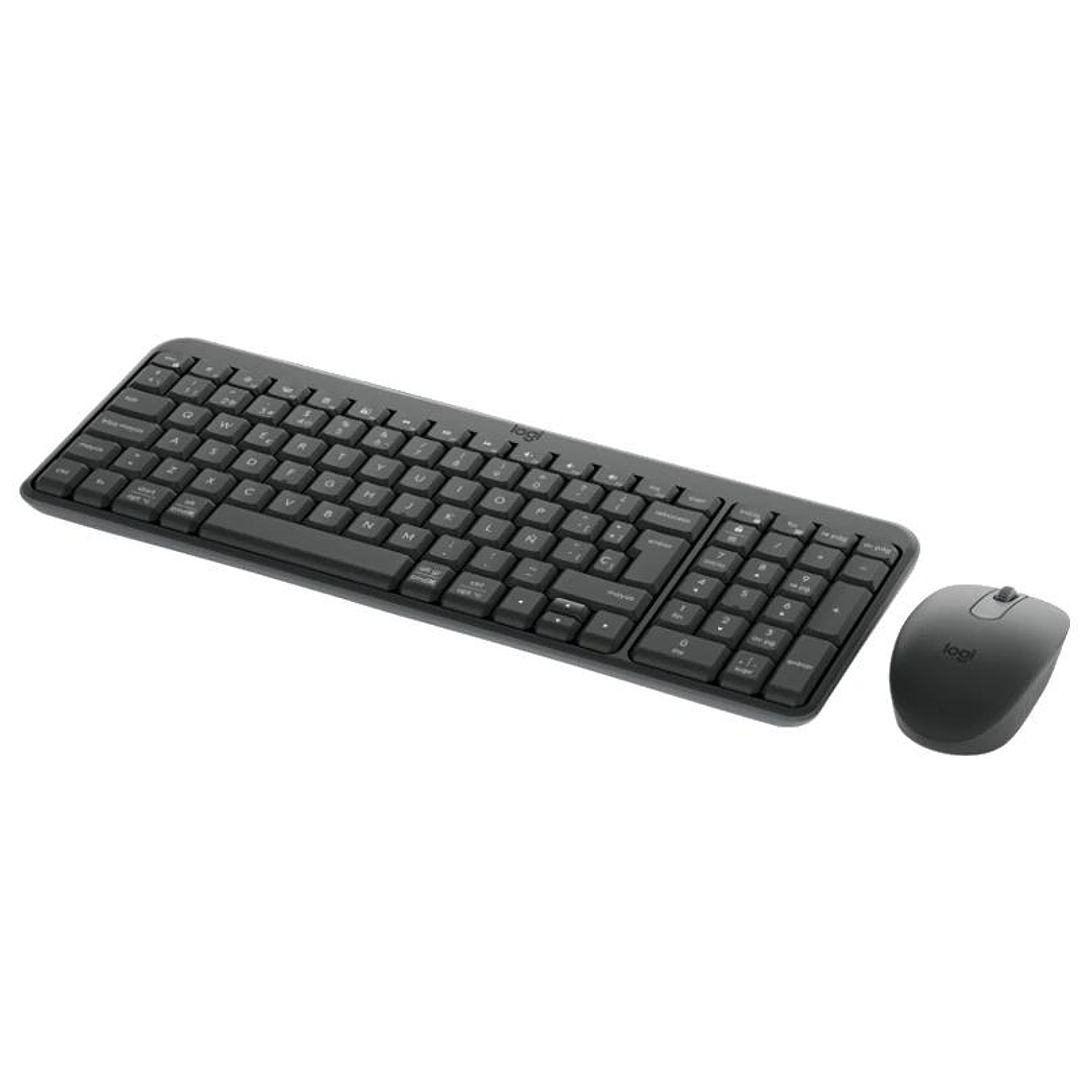 Logitech Teclado+raton MK250 bluet Negro 4