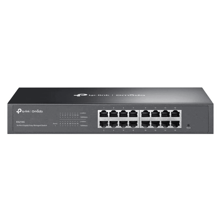 TP-Link ES216G Switch 16xGbE Metal 1U 1