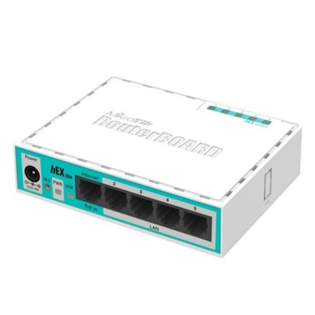 MikroTik RB750r2 hEX lite Router 5x10/100 L4 1