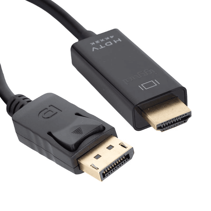 iggual Cable DisplayPort (M) a HDMI (M) 4K 2metros 1