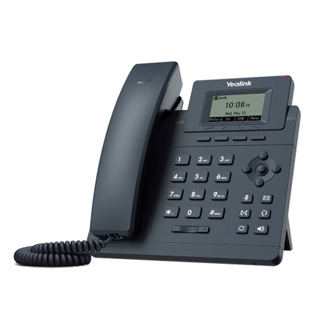 YEALINK SIP-T30 1 cuenta, SIN PoE, CON PSU 1