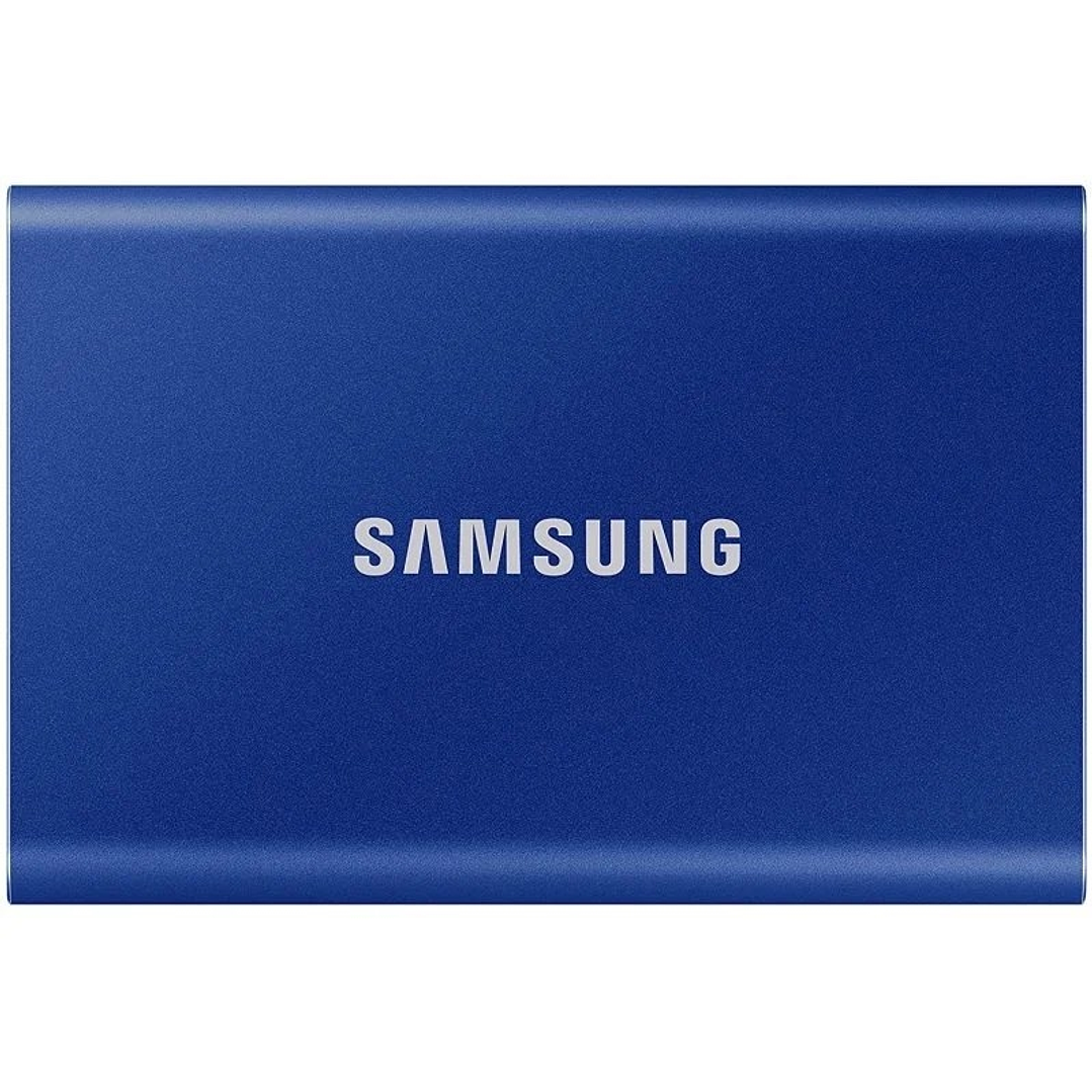 Samsung T7 SSD Externo 2TB NVMe USB 3.2 Azul 1