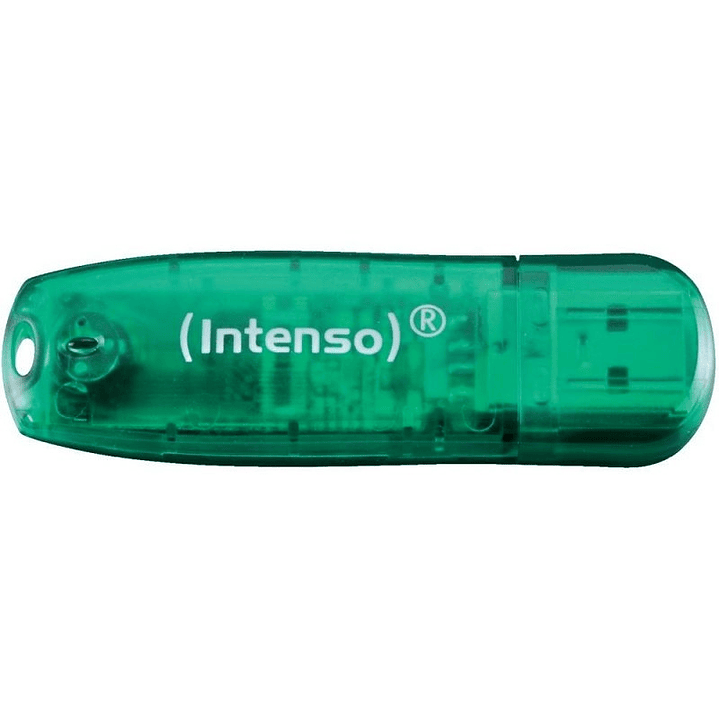 Intenso 3502460 Lápiz USB 2.0 Rainbow 8GB Verde 1