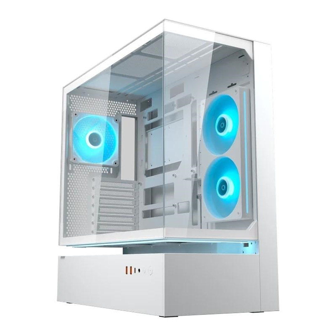 Cougar Caja Semitorre CFV235 Mesh White 1