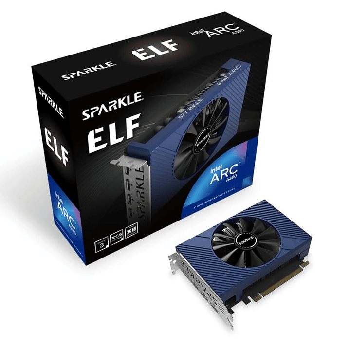 SPARKLE VGA INTEL ARC A380 ELF Ed 6G DDR6 Single F 3