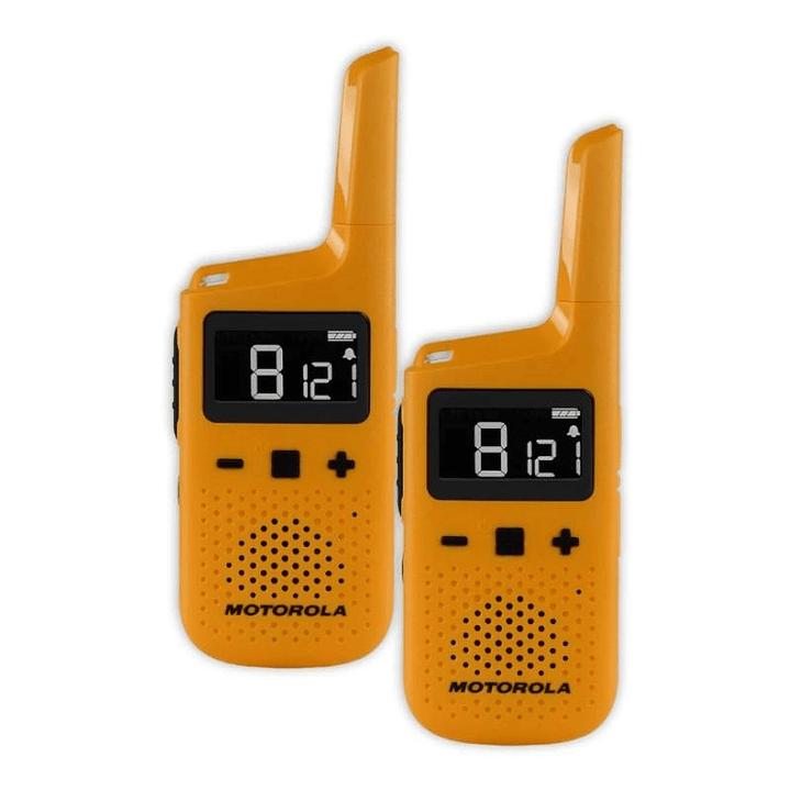 MOTOROLA T72 Walkie Talkie 8Km 16CH IP54 Pack Duo 1