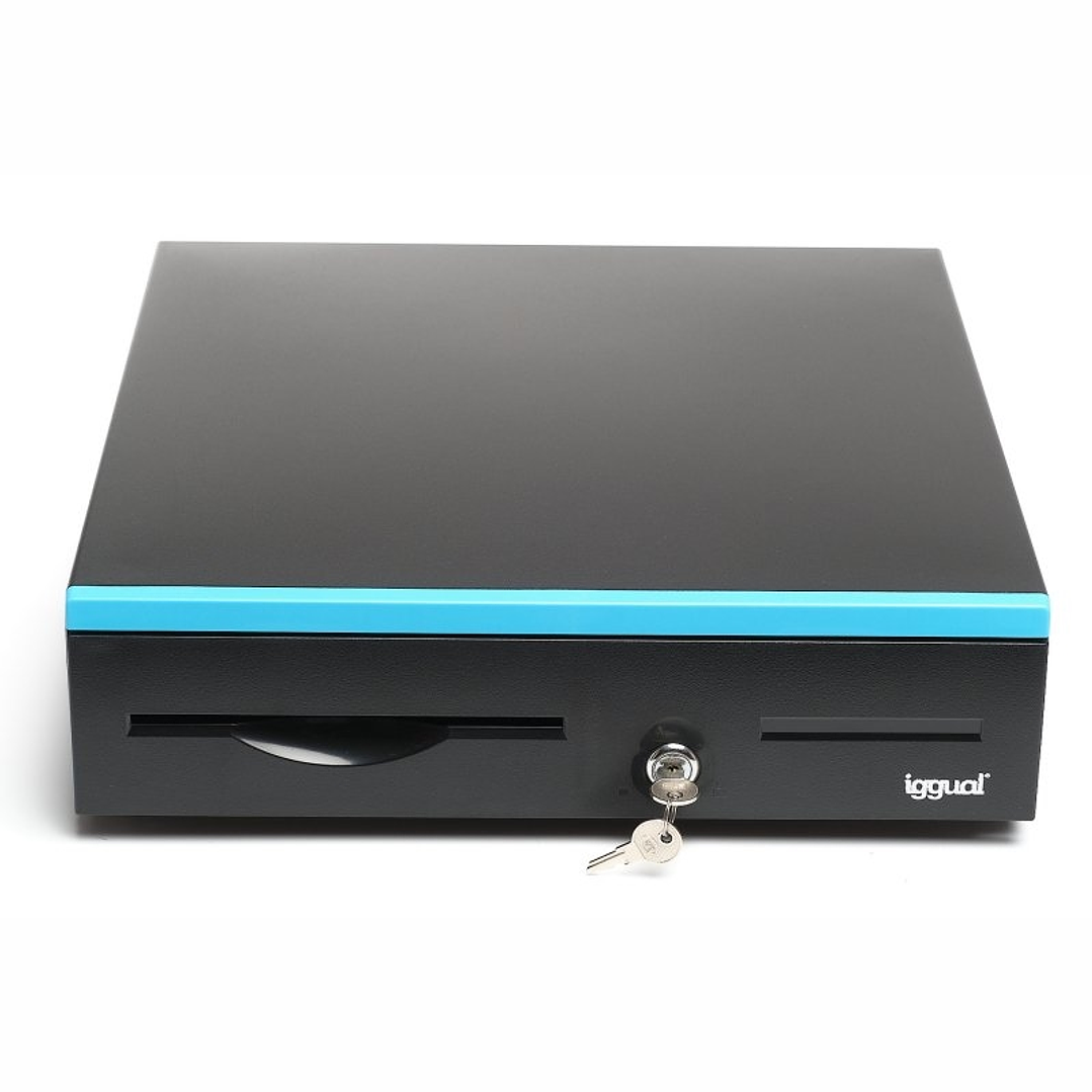 iggual Cajón Portamonedas IRON-30B 42cm 5+7/7+5 1