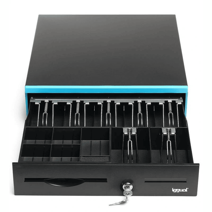 iggual Cajón Portamonedas IRON-30B 42cm 5+7/7+5 3