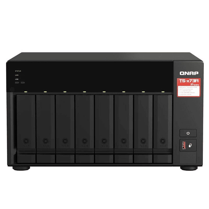QNAP TS-873A-8G NAS 8XHDD-Bay 2x2.5GbE 4xUSB 1