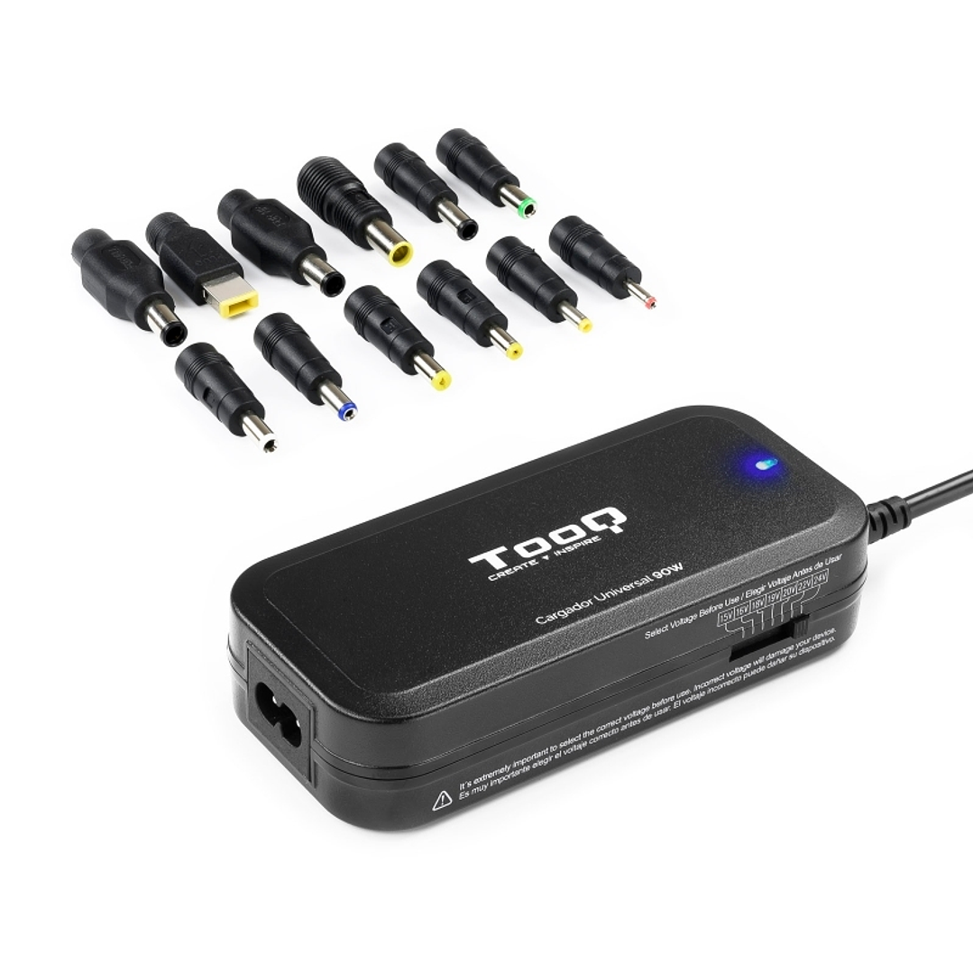 Tooq Cargador portátil 90W manual 12 conectores 1