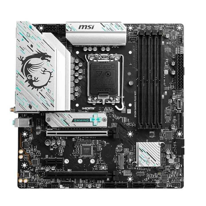 MSI Placa Base B760M Gaming Plus Wifi DDR5 LGA1700 2