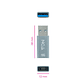 Nanocable Adaptador USB-A/M 3.1 GEN2 a USB-C/H - Miniatura 2