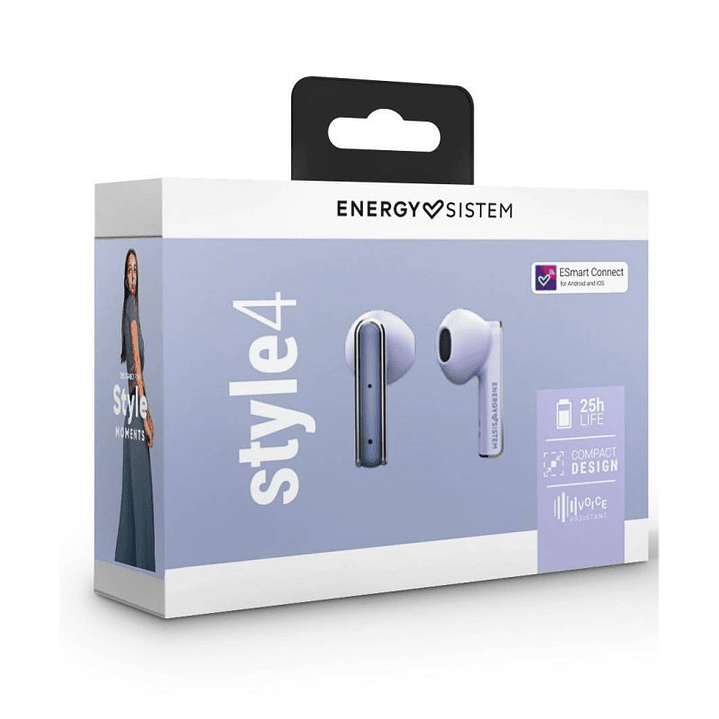 Energy Sistem Auriculares TW Style 4 Violet 4