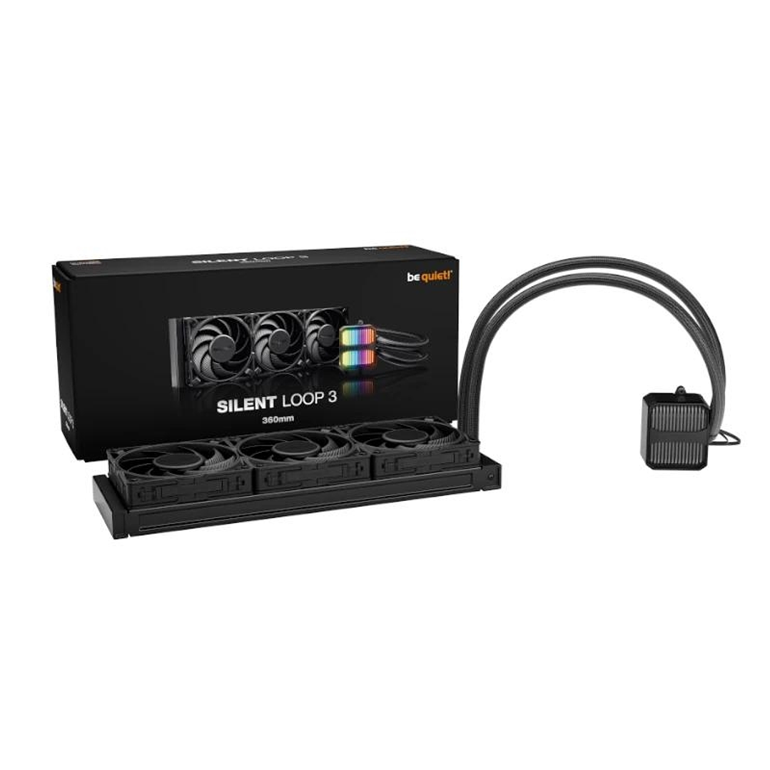 be quiet! Refrigeración líquida Silent Loop3 360mm 1