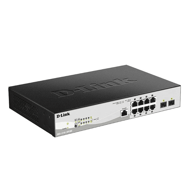 D-Link DGS-1210-10P/ME/E 10xGb PoE+ Switch 2xC 2