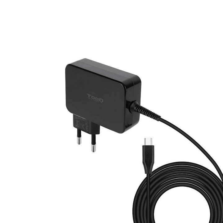 Tooq Cargador portatil GAN USB-C PD 90W Negro 1