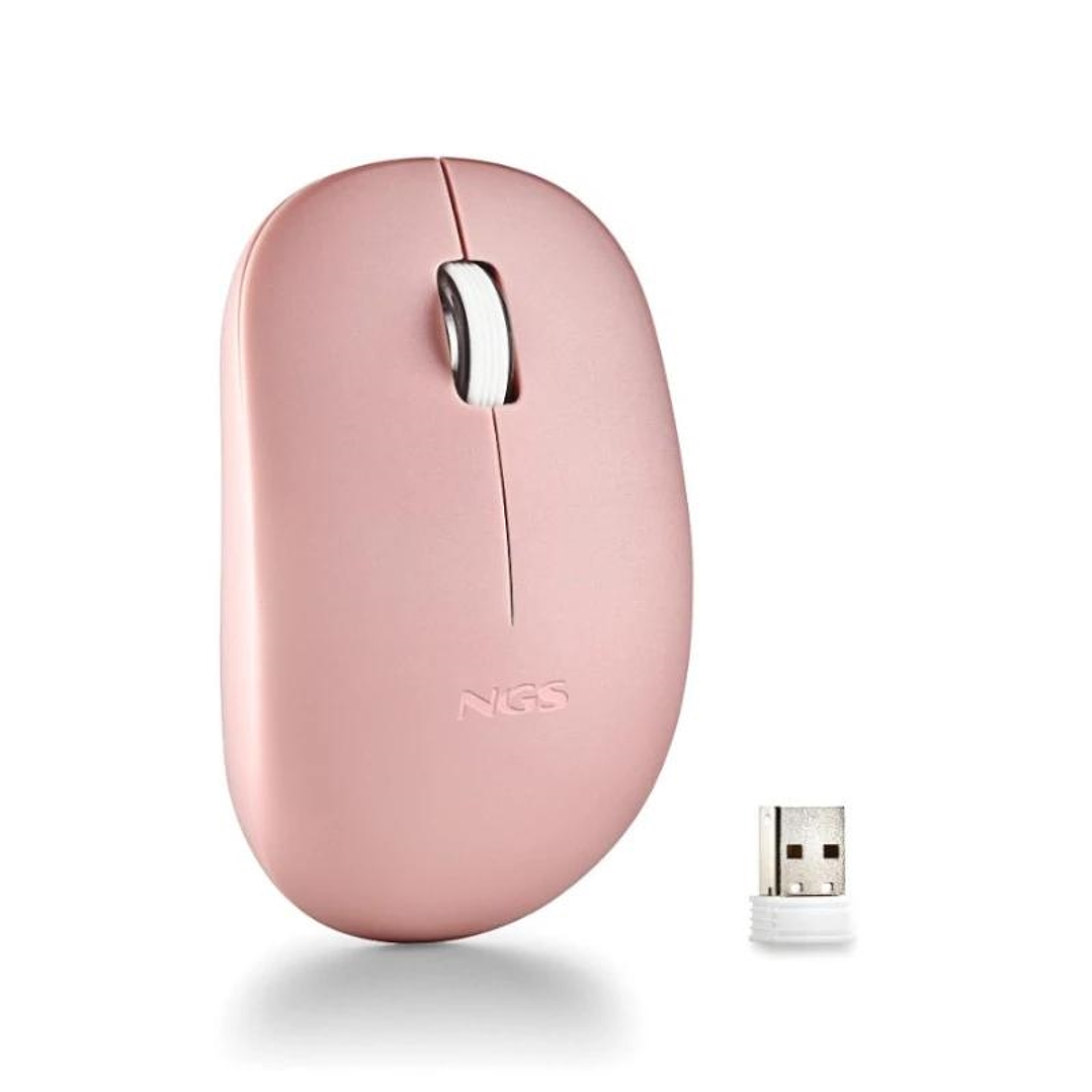 NGS Raton Fogpro Inalambrico Rosa 1
