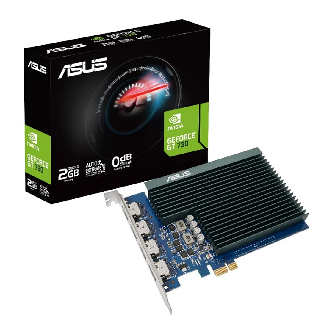 ASUS VGA NVIDIA GT 730 4H SL 2GD5 2GB 4 monitores 1
