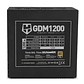NOX HUMMER GDM1200W Fuente modular ATX3.1 80+GOLD - Miniatura 4