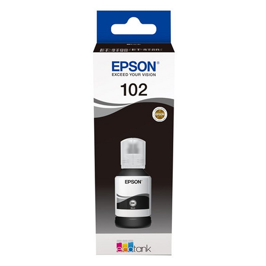 Epson Botella Tinta Ecotank 102 Negro 1
