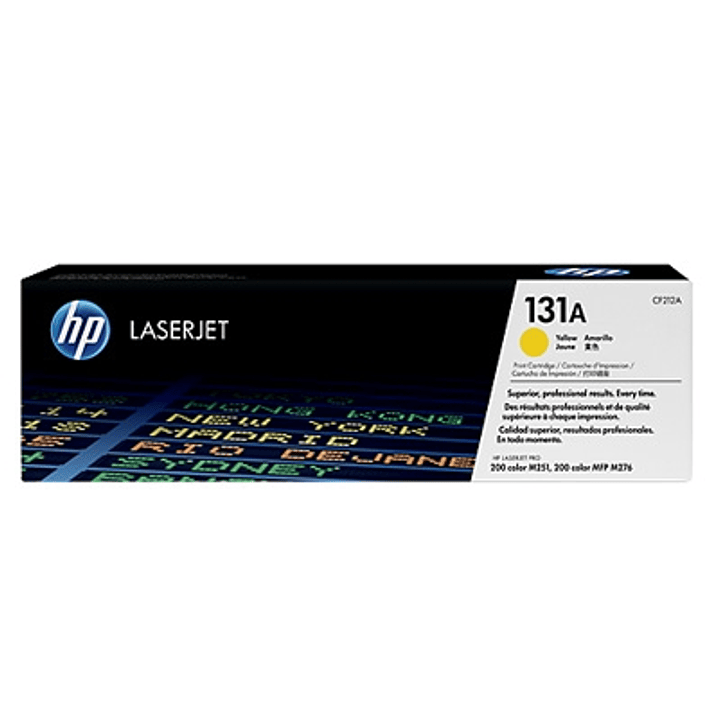 HP Tóner 131A Amarillo 1
