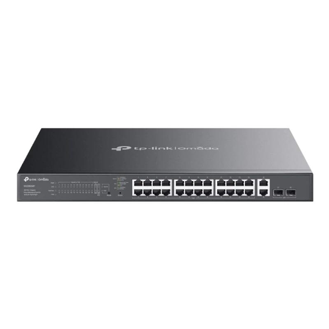 TP-Link ES228GMP Switch 24xPoE+ 2xGb 2xSFP 384W 1