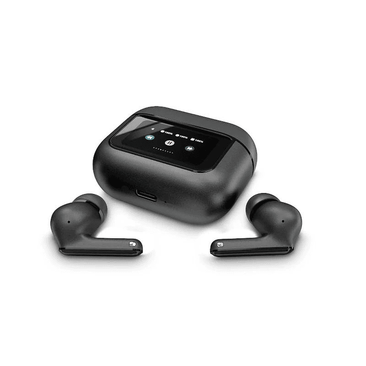 Energy Sistem Auriculares Display ANC Graphite TW 3