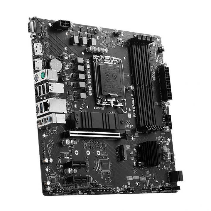 MSI Placa Base PRO B760M-P DDR5 mATX LGA1700 3