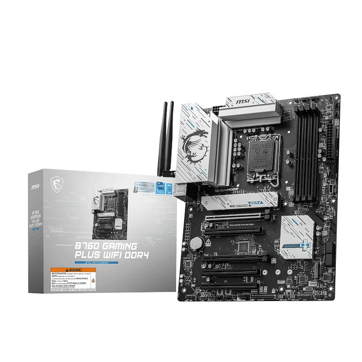 MSI Placa Base B760 GAMING PLUS WIFI DDR4 1700 3