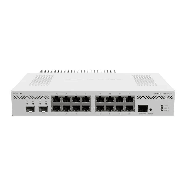 MikroTik CCR2004-16G-2S+PC Router 16xGbE 2x10SFP+ 1