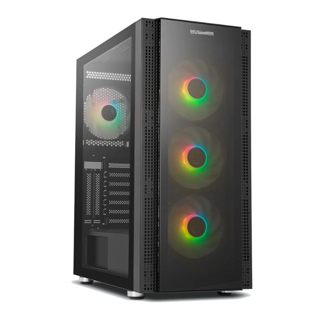 NOX Semitorre HUMMER AERO Hyperflow ARGB Negro 1