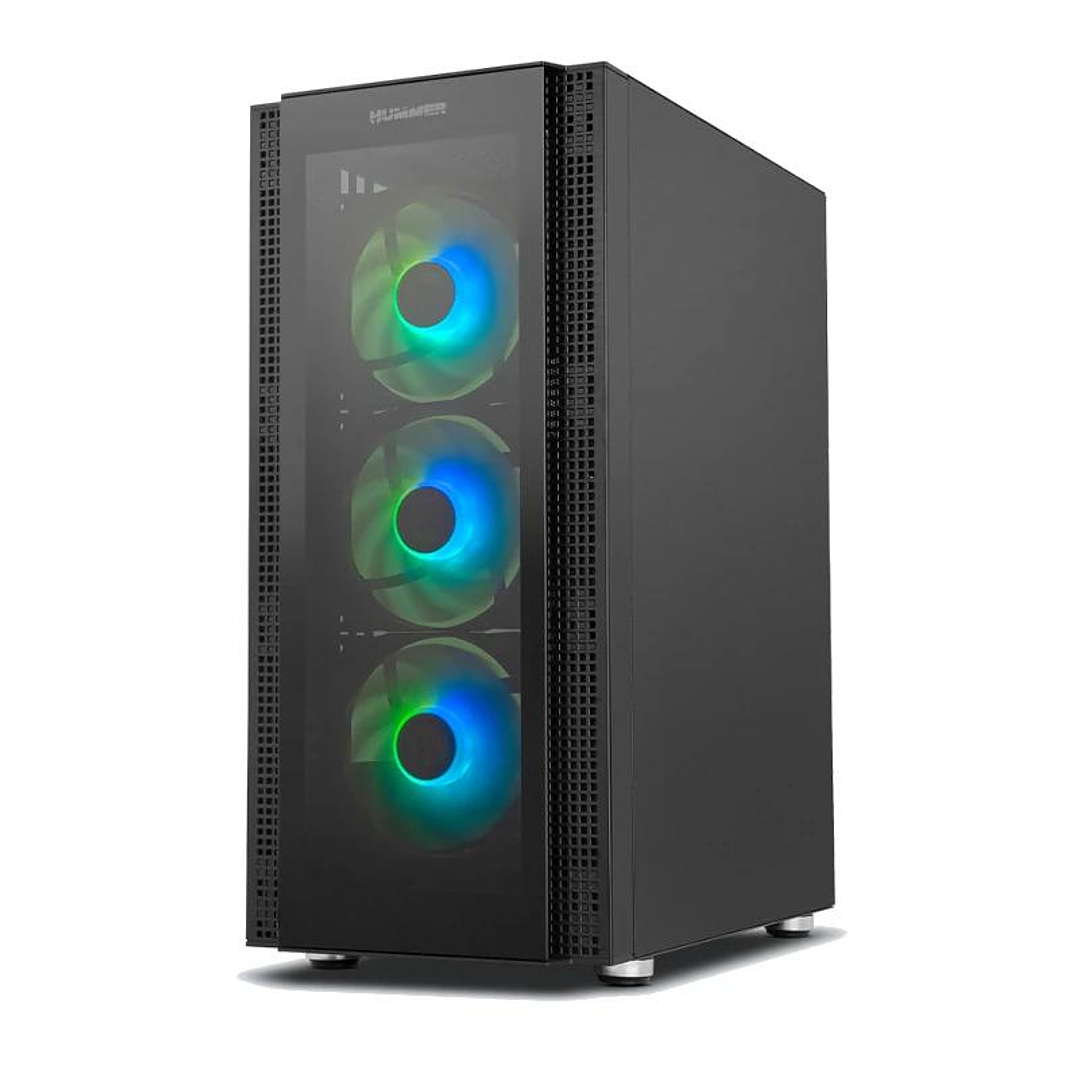 NOX Semitorre HUMMER AERO Hyperflow ARGB Negro 2