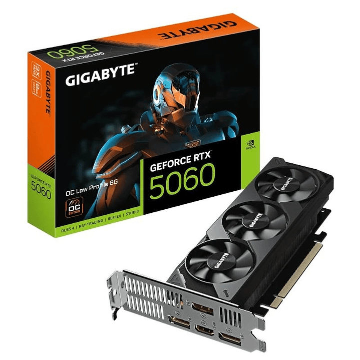 Gigabyte VGA NVIDIA RTX 5060 OC LP 8G DDR7 1