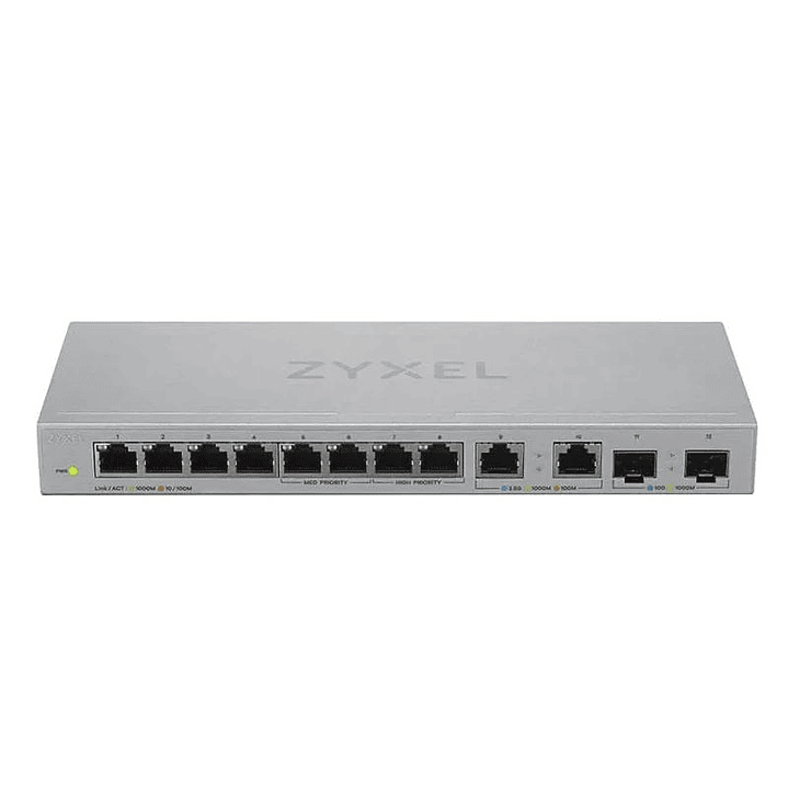 Zyxel XGS1010-12 v2 Switch 8xGb 2x2.5G 2xSFP+ 3