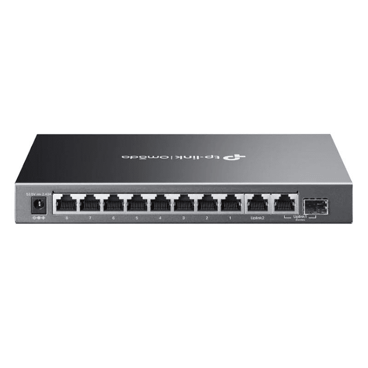 TP-Link ES210GMP Switch 8xG PoE+ 1xGbE 1xG-C 123W 2