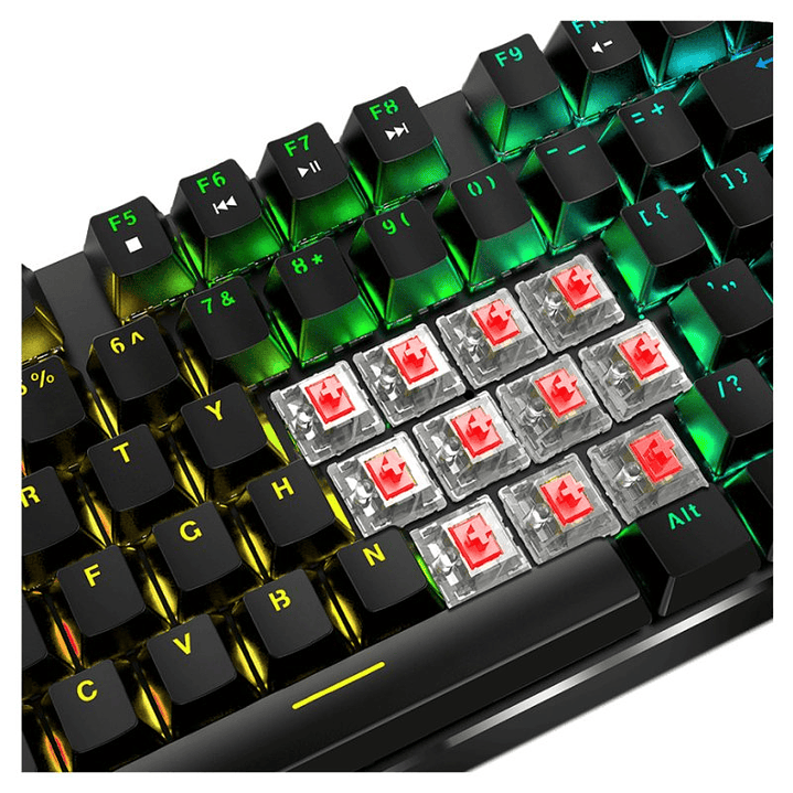 HIDITEC Teclado Gaming GK400 mecanico 3