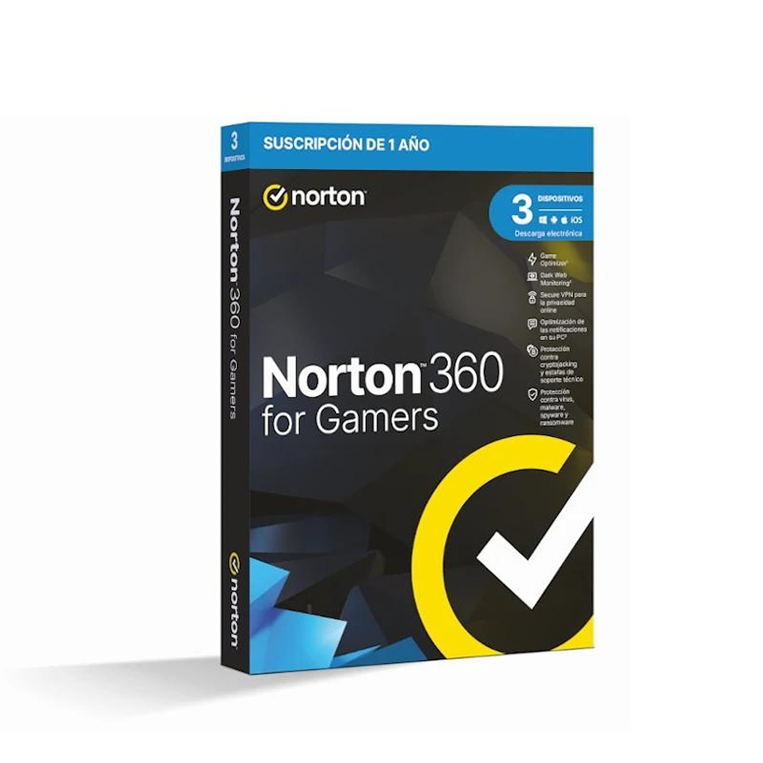 NORTON 360 Gamers 50GB ES 1 us 3 dispositivo 1A 1