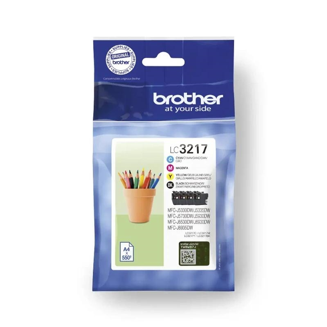 Brother Cartucho Multipack LC3217VAL 1