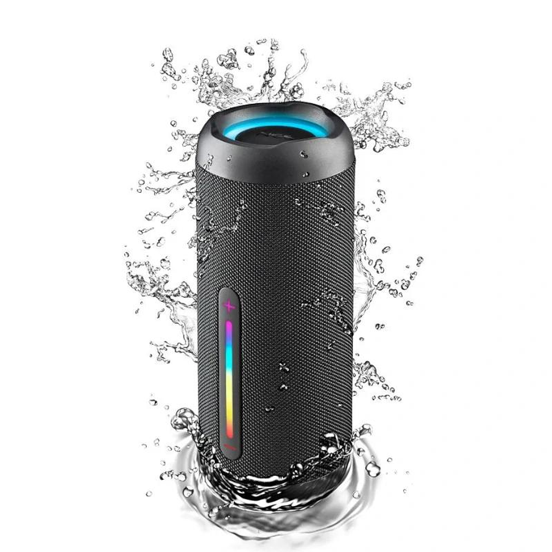 NGS Altavoz RollerFuria2 BT Rgb IP67 Negro 30W 2