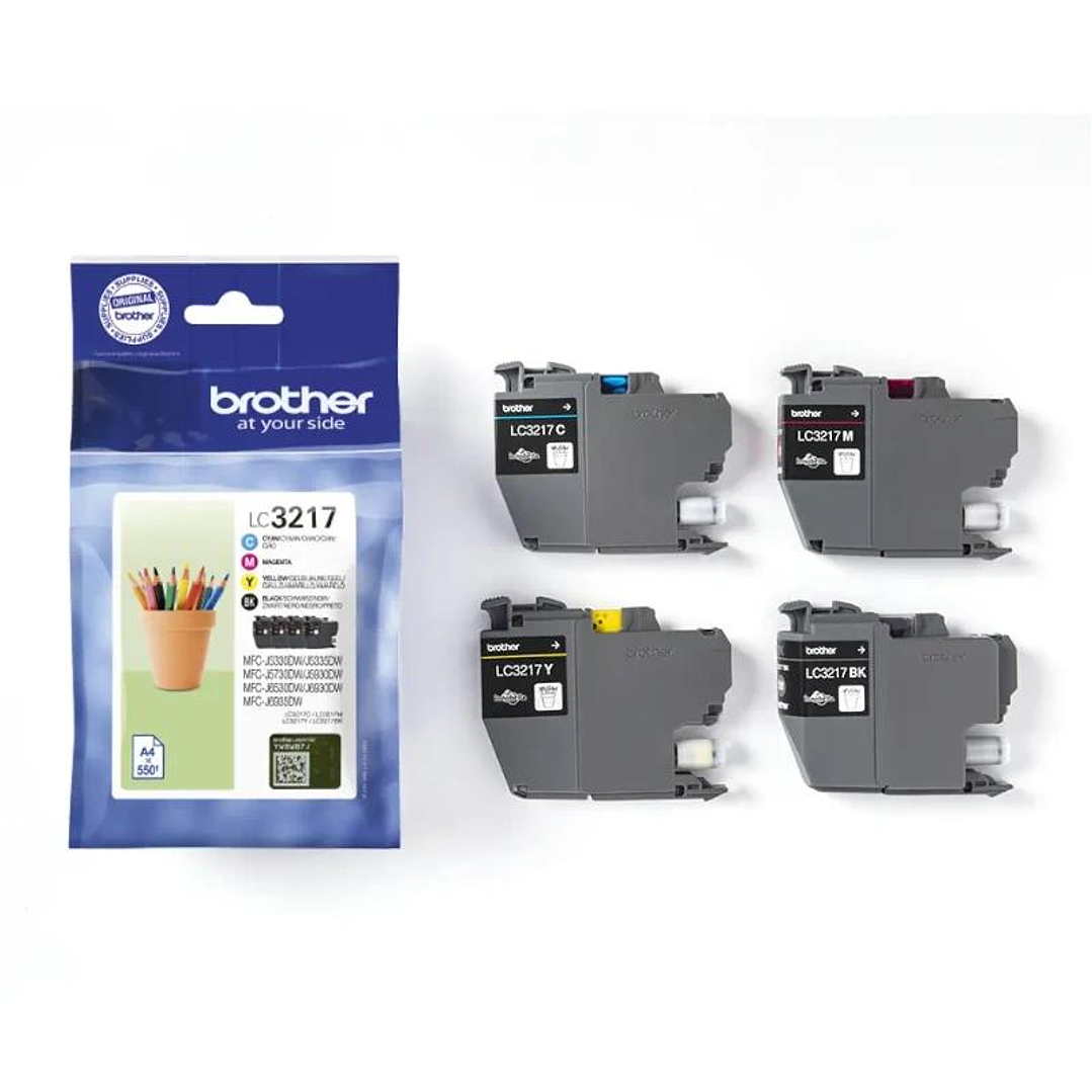 Brother Cartucho Multipack LC3217VAL 3