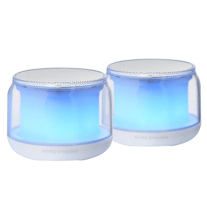 Mars Gaming Altavoces BT MS-AURAW 2.0 15W RGB 1